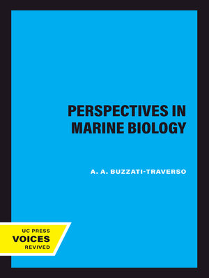 cover image of Perspectives in Marine Biology